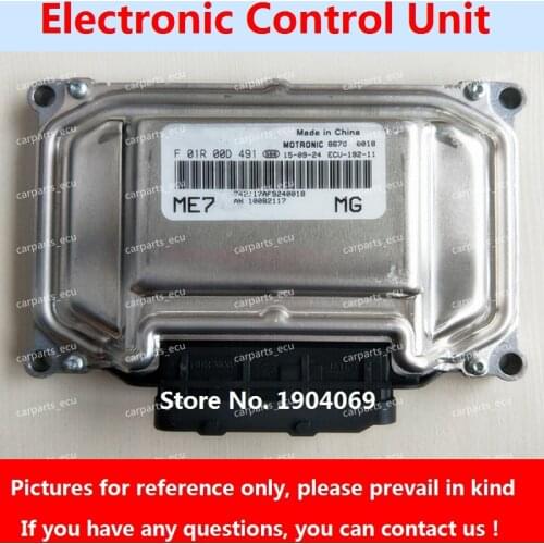 Engine Computer Board F01R00D491 AN10082117 F01RB0D491 ME7 ECU F01R00DA60 AN10151784 F01RB0DA60 For Roewe/MG Car