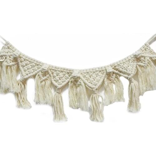 Macrame Wall Decor Woven Tapestry Creative Hangs Ins Bedroom Bedside Wall Hanging Decoration Accessories Home