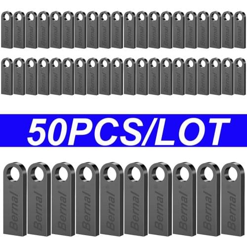 Factory Wholesale 50PCS/LOT Mini USB Flash Drive 2GB 4GB 8GB 16GB 32GB Waterproof PEN DRIVE 2.0 Thumb USB FLASH MEMORY