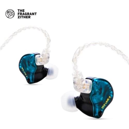 TFZ LIVE 3 In Ear Earphone Monitor IEM наушники Hybrid Technology Earphones Noise Cancelling Earbuds With 2PIN Cable