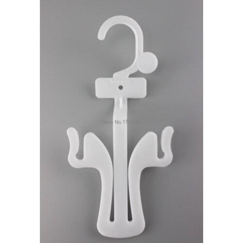 Plastic slippers hook supermarket Herringbone cotton padded shoes sandals shoes Sample jewelry hook Slippers Shoe hanger