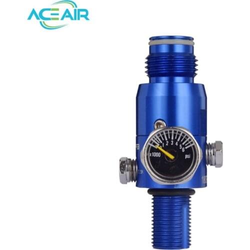 PCP Airforce Regulator 4500PSI Input 1800PSI Output M18x1.5 Blue