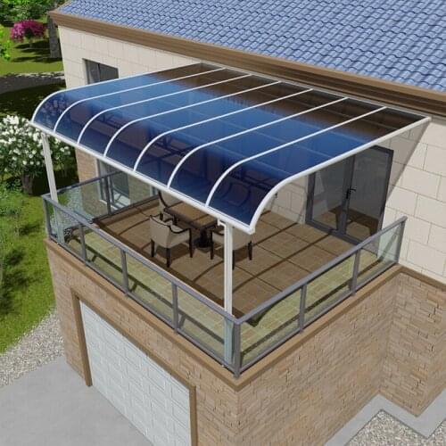 Endurance plate aluminum alloy sunshade canopy Customizable size