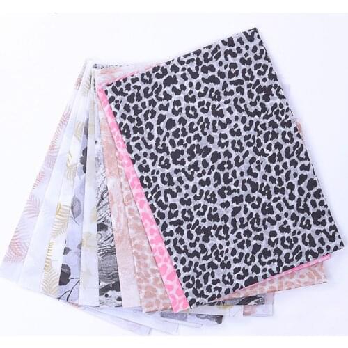 20sheets Leopard Printed Translucent Tissue Paper 50X70CM Wrapping Paper Gift Packaging Craft Paper Roll Wine Clothing Wrapping