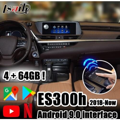 4GB Lsailt Android 9.0 carplay & video interface with CarPlay, youtube , OEM touchpad control for 2018-2020 Lexus ES300h