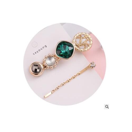 60set/lot 2pcs/set DIY Multi Retro Crystal Drill Hair Clips Suits Pearl Hairpin Hair Care & Styling Tools HA780