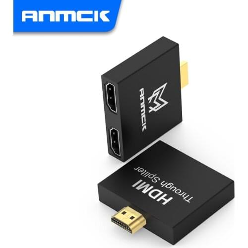 Anmck HDMI Switch HD 1080P Video Splitter Adapter HDMI Switcher For Xbox PS4 Projector HDTV PC Laptops HDMI-compatible Cord