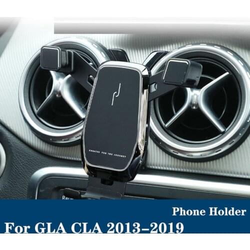 For Mercedes-Benz GLA 45 amg X156 CLA W117 C117 GLA200 GLA250 COUPE interior mobile bracket Car phone holder high quality Red