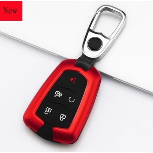 High-Quality Aluminium Alloy Car Smart Key Case Cover for Cadillac XT5 CT5 CT6 XT4 XT6 Car Accessories