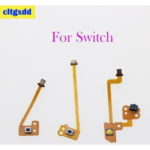 Cltgxdd 5sets Replacement L ZL ZR Button Key Ribbon Flex Cable For Nintendo NS Switch Joy-Con Controller Buttons Cable