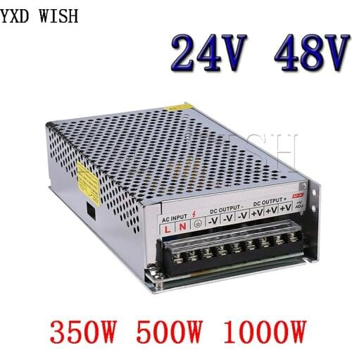 AC to DC Constant Power Supply 24V 48V 7.5A 10A 20A 350W 500W 1000W Led Transformer Switching Power Supply For Led Strip CCTV