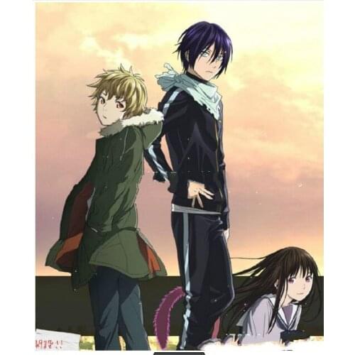 Anime Cartoon Japanese Noragami Yato Cosplay Costume Outfit Sportswear Coat + Pants + Scarf Set 2021