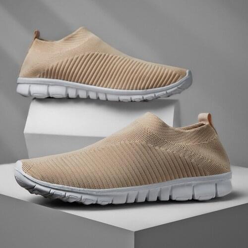 Men Shoes Summer Soft Loafers Shoes Lightweight Mesh Casual Shoes Men Sneakers Tenis Masculino Zapatillas Hombre Lovers 36-46