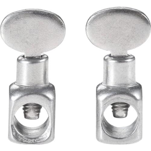 2pcs Sewing Machine Needle Clamp old fashioned foot Home use old style pedal Holder Metal Butterfly Bee West Lake machine