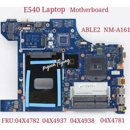 Thinkpad is suitable for E540 notebook integrated video card motherboard. NM-A161 FRU 04X4782 04X4938 04X4781 04X4937 04X4780