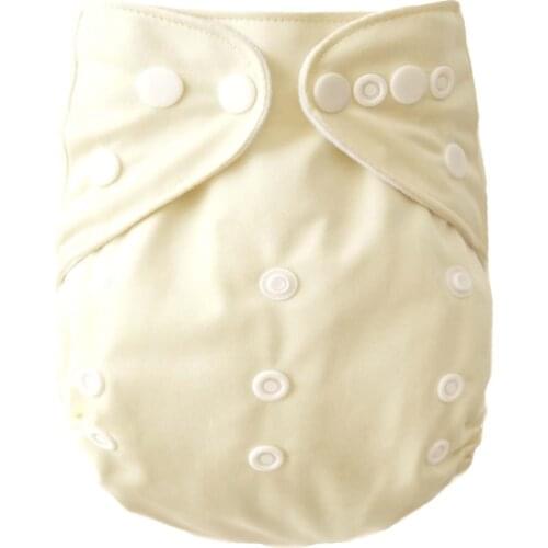 Reusable Baby Cloth Diaper Solid Color Baby Nappy One Size Adjustable Available Cloth Diapers Use Newborn Baby Nappy
