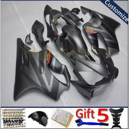 Motorcycle fairing For CBR600F4i 2001 2002 2003 01 02 03 CBR600 F4i Body Kit motorcycle panels Injection mold gray