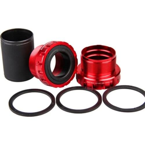 Bearing Bottom Bracket Screw Type 68/73 mm Bottom Bracket Waterproof CNC Alloy Bicycle Axis MTB Road Bike W1
