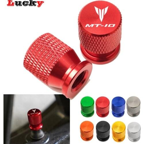 Latest For YAMAHA MT10 MT-10 MT 10 2014 2015 2016 2017 2018 2019 2020 Motorcycle Accessories CNC Tire Valve Caps Airport Cover