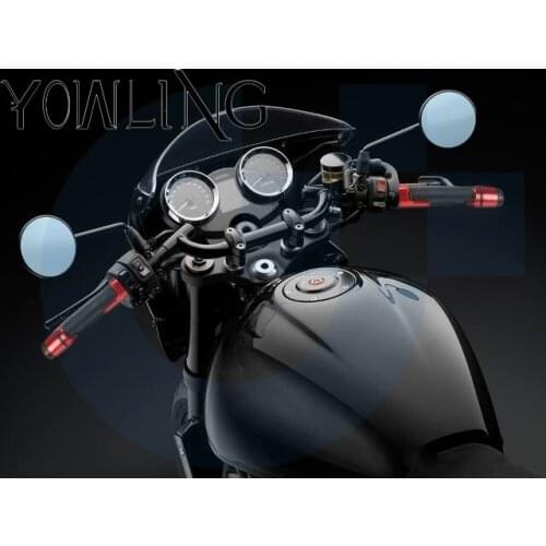 7/8'' 22mm Motorcycle Handle ends Grips Hand Handlebar FOR Triumph Daytona 675 675r 955 955i 1200 T100 T120 T595 1050 Tiger 800