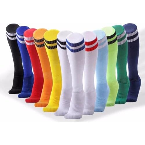 Sports Men Women socks soccer socks Sport Children Socks Over Knee Legging Knee-high Kids Long Football Socks
