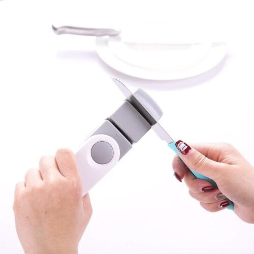 Fixed Angle Knife Sharpener Handheld Sharpening Stone Kitchen Tool Household Grinding Knife Sharpening Stick Device