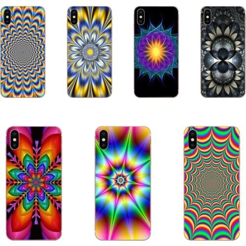 TPU Live Love Phone For Samsung Galaxy A90 5G A51 A71 A81 A7 A9 2018 A10 A20 A30 A40 A50 A60 A70 A80 A20E Mandala Psychedelic