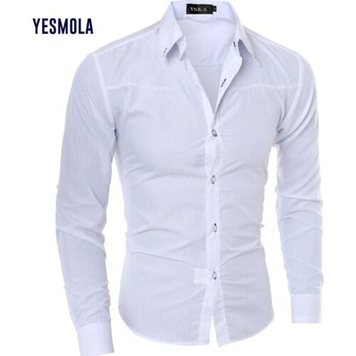 Мужские длинные рубашки YESMOLA China At AliExpress