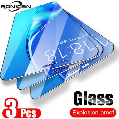 3 Pack Tempered Glass For Samsung Galaxy A7 A9 2018 A5 J6 A6 A8 J4 Plus Screen Protector 9H 2.5D Glass Film on Samsung J6 2018