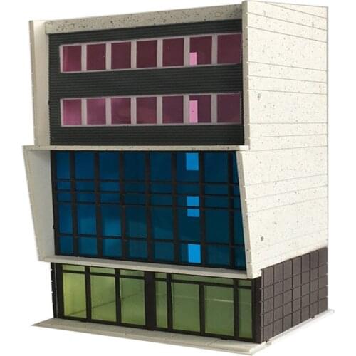 1/150 160 Architectural Scene Abs Diy Model Scale Plastic Building For Hobby Model Maker