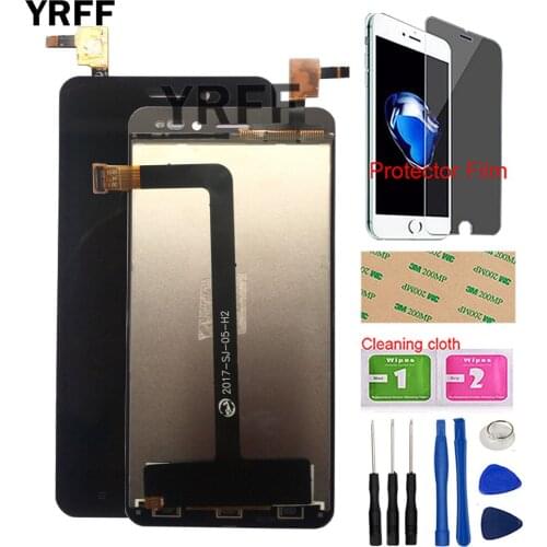 5'' Mobile LCD Display Touch Screen For Explay Pulsar LCD Display + Touch Screen Digitizer assembly Tools Protecotr Film