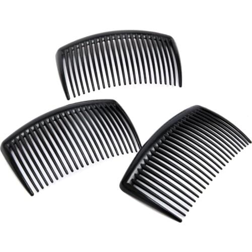 5Pcs/Set Handmade Comb 29 Tooth Plastic Headwear Hair Accessories Women DIY Clip