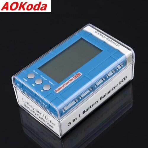 AOKoda 3 in 1 Battery Balancer LCD, Voltage Indicator, Battery Discharger 5W 50W 150W
