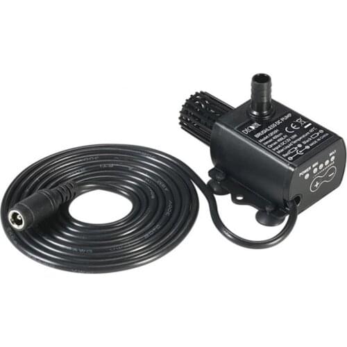 Hot Sale 50% DC 12V 400L/H Ultra-Quiet Mini Brushless Solar Motor Cold Water Circulation Pump Garden Supplies