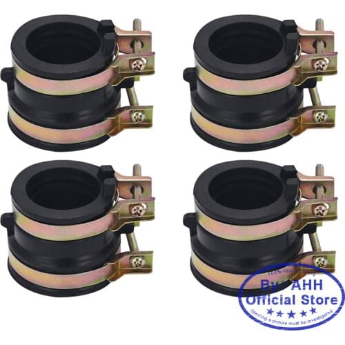 CVK 4 PCS Carburetor Carburetter Adapters interface For Honda CBR250 MC19 MC22 CBR250RR NC19 NC22 CB400 Motorcycle Accessories