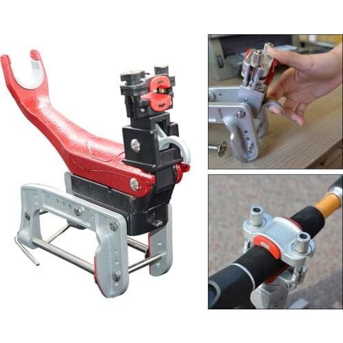 Fishing Rod Holder Bracket Stand Rack Tackle with Large Clamp Opening 24x19x11cm 360 Degree Adjustable Fishing Accessories