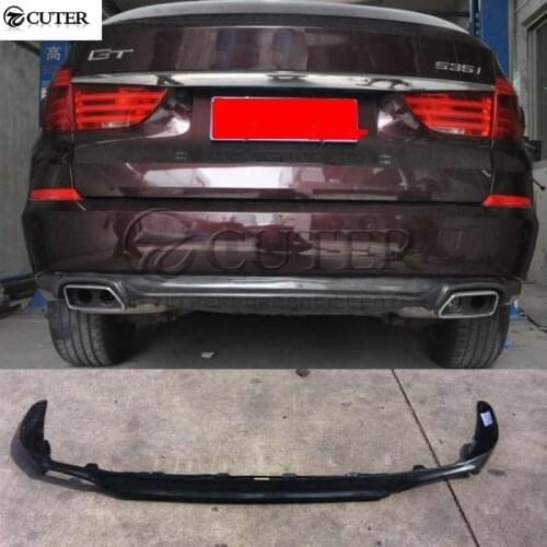 F07 5 series 535i GT Carbon Fiber rear lip Back Bumper Spoiler Diffuser For BMW F07 body kit 14-18