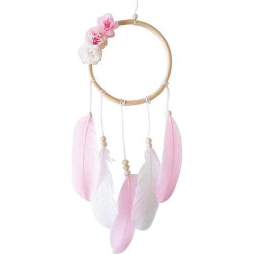 Ins Nordic Style Dream Catcher Literary Small Fresh Girl Heart Pendant Bedroom Versatile Wall Decoration