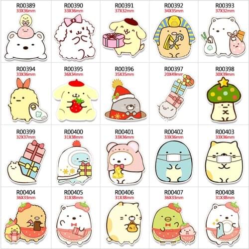Cute Baby Sumikko Flatback Planar Resin Printed 30pcs/lot for DIY Phone Decorations