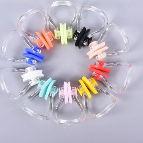 Swimming Earplugs Nose Clip Case Protective Waterproof Protection Ear Plug Soft Silicone Swim Dive Supplies 10PCS