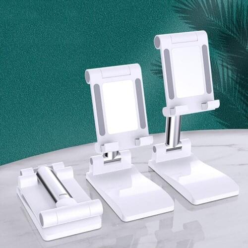 Universal Foldable Mobile Phone Stand With Mirror Desktop Tablet Computer Foldable Lifting Live Lazy Mobile Phone Desktop Stand