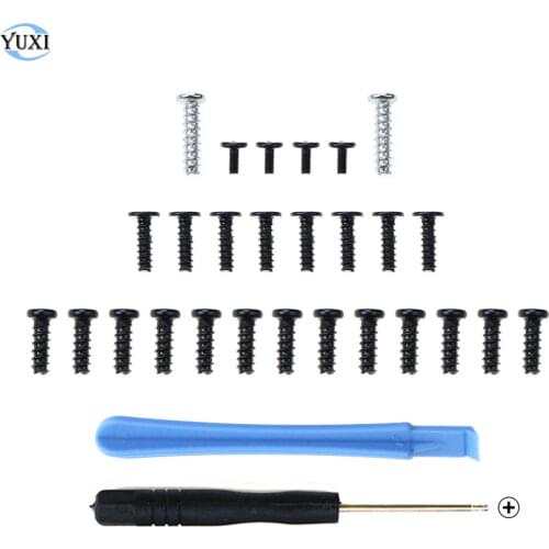 YuXi Full Set Screw Replacement Parts For Sony PlayStation Dualshock 5 DS5 Controller Screws Kit With Repair Tools