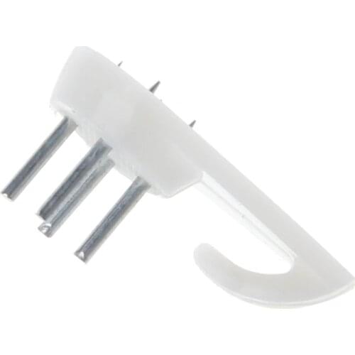 50 Pcs Plastic Invisible Traceless Wall Mount Photo Picture Frame Nail Hook Hanger