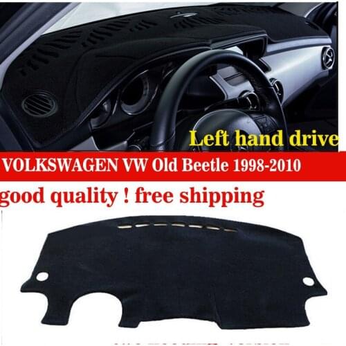 Car dashboard covers mat For VOLKSWAGEN VW Old Beetle 1998-2010 left hand drives dashmat pad Instrument platform accessories