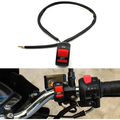 For HONDA CRF230F XR230 XR250 XR400 CRF 230F XR 250 230 Motorcycle Switch Button Handlebar Switch Connector Push light Switch