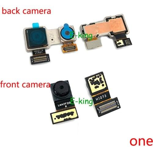 For Motorola Moto One Fusion Front And Back Camera Module Flex Cable Camera Replacement Repair Parts