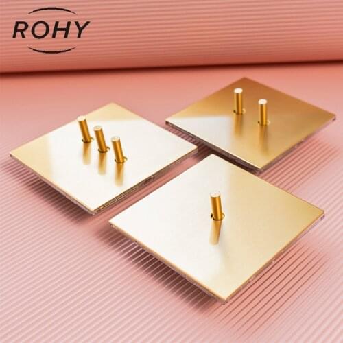 Home Improvement BRASS Vintage Retro Wall Light Toggle Switch Vintage Brass Lever Panel Gold 86 Concealed Metal Switch Panel