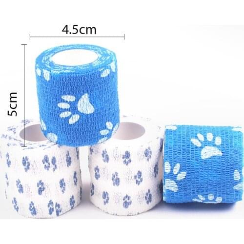 4Pcs Elastic Bandage Athletic Pet Joints Support First Aid Tapes Strap Band