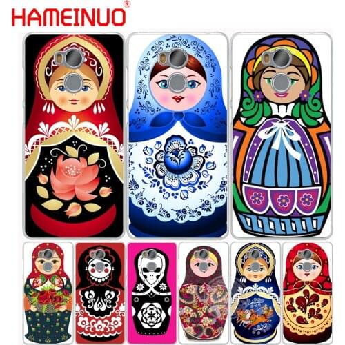 HAMEINUO Russian dolls Flower Cover phone Case for Xiaomi redmi 4 1 1s 2 3 3s pro note 4 4X 4A 5A
