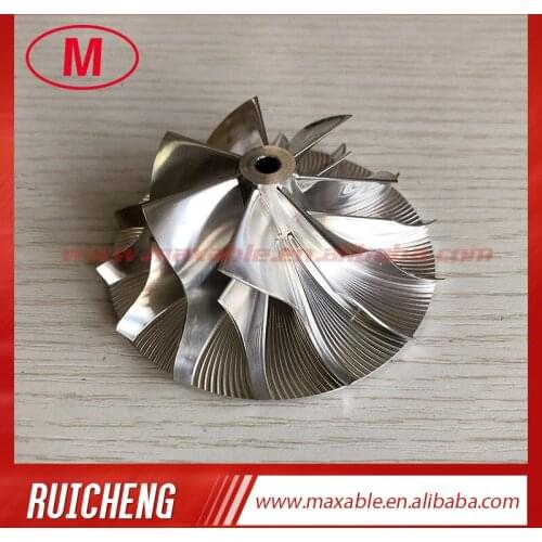 K04 50.33/72.60mm 7+7blades high performance milling/aluminum 2618/Billet compressor wheel